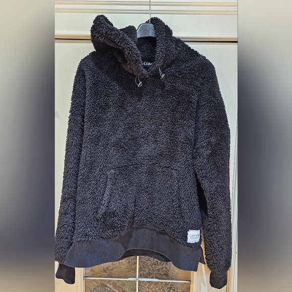 Fluffy Hooded Pullover, Calvin Klein - Picture 1 of 5